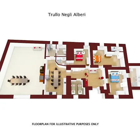 Trullo Negli Alberi